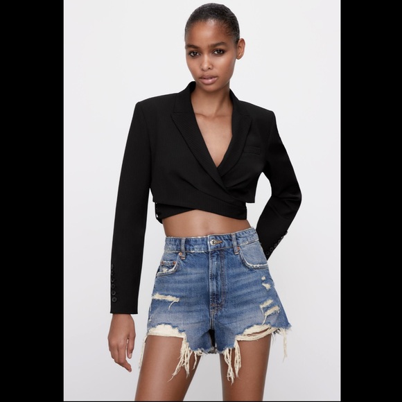 Zara wrap blazer Clearance